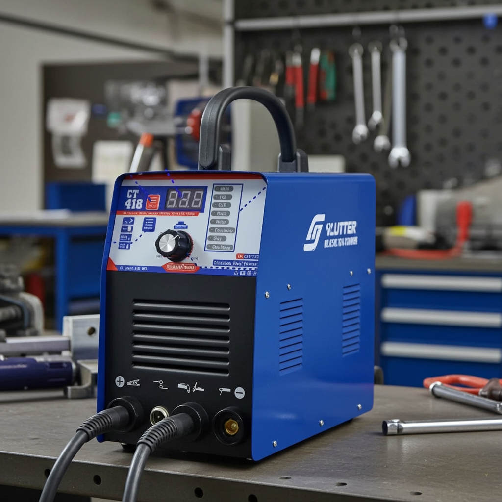 CT418 3-in-1 Combo Pulse TIG/MMA Welder &Plasma Cutter Stick Welding Machine
