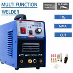 CT418 3-in-1 Combo Pulse TIG/MMA Welder &Plasma Cutter Stick Welding Machine