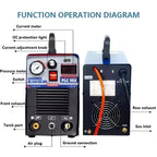 CUT55 110V/220V 55A Plasma Cutter IGBT Inverter LED Display 12mm Clean Cuts