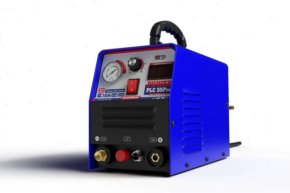 CUT55Pro 110V/220V 55A Plasma Cutter IGBT LED Display 1/2'' Inch Clean Cuts