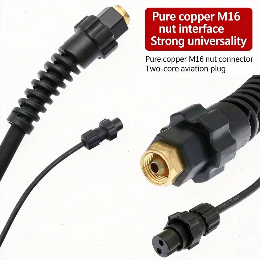 PT31 Plasma Cutter Torch Black Straight 5M/16ft Fit CUT55/65 Plasma Torch