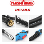 MB-15AK MIG/MAG Welder Torch 5M/16FT CO2 Euro Connector Fit Welder Machine
