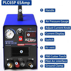 CUT65Pro 110V/220V 65A Plasma Cutter IGBT Inverter Pilot Arc LED 18mm Clean Cuts