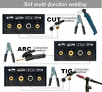 CT418 220V 3-in-1 Multifunctional Machine Plasma Cutter CUT/TIG/MMA Welder DC