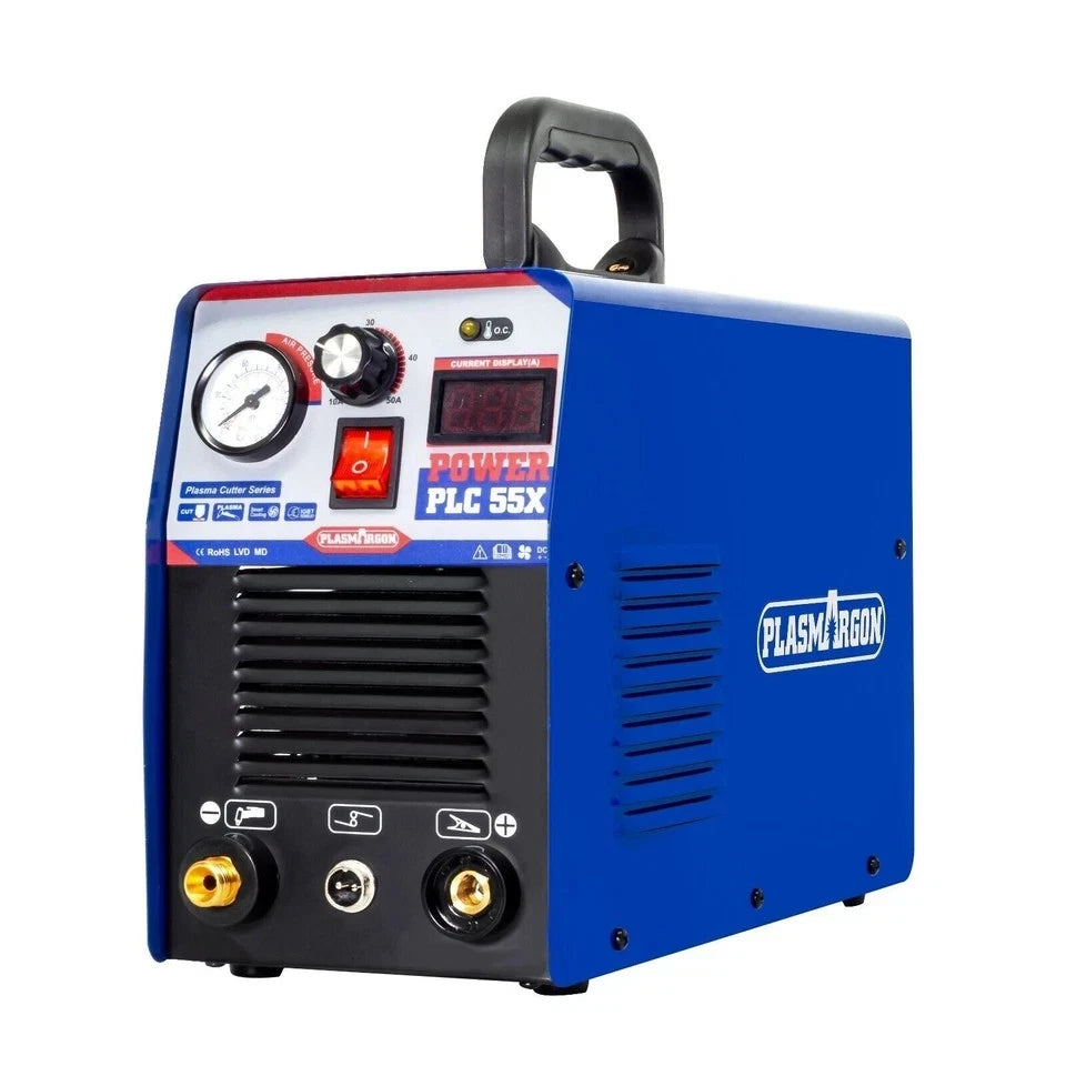 CUT55 110V/220V 55A Plasma Cutter IGBT Inverter LED Display 12mm Clean Cuts